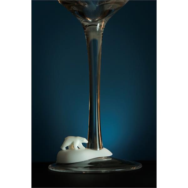 QL10191-M  QL1863 Glassmerker, COOL WINE ANIMAL, 6 ass. Qualy